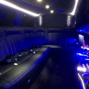8 Passenger Lincoln MKT Interior